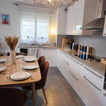 Apartman Le Mimosa Prestige - T3, 6p, Terrasse & Parking *